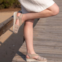 Sandalia cangrejera 35336 Taupe