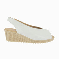 Sandalia cuña 30505 Blanco