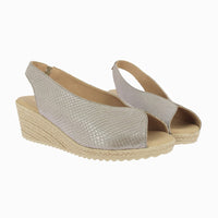 Sandalia cuña 30505 Taupe