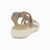 Sandalia velcro 31434 Cuero