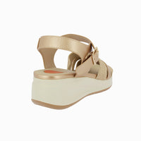 Sandalia cuña 31617 Bronce