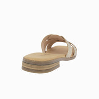 Sandalia pala brillos 37059 Platino