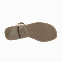 Sandalia brillos 37060 Platino