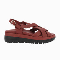 Sandalia cuña 37150 Rojo