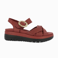 Sandalia cuña 37151 Rojo