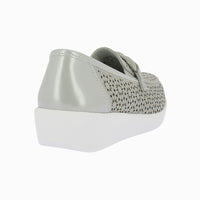 Zapato casual picado ICONIC 38475 Plata