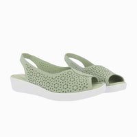Sandalia cuña picada ICONIC 38476 Menta
