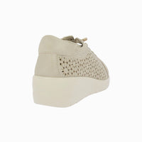 Zapato casual elásticos 40205 Platino