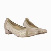 Zapato tacón estampado 81258 Tormo