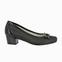 Zapato tacón lazo 81267 Negro
