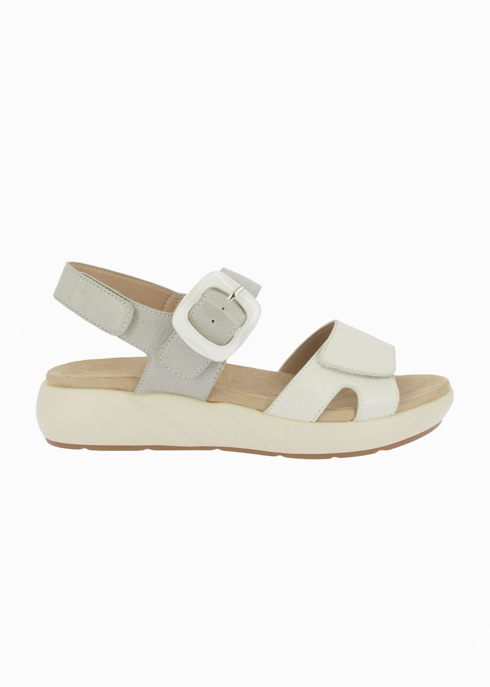 Sandalia velcros hebilla 31430 Hielo