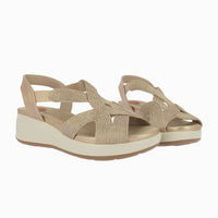 Sandalia elásticos 31620 Bronce
