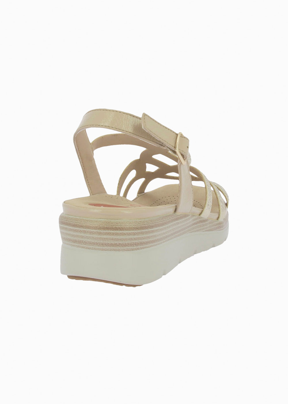 Sandalia cuña 31803 Beig