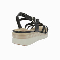 Sandalia cuña 31803 Negro