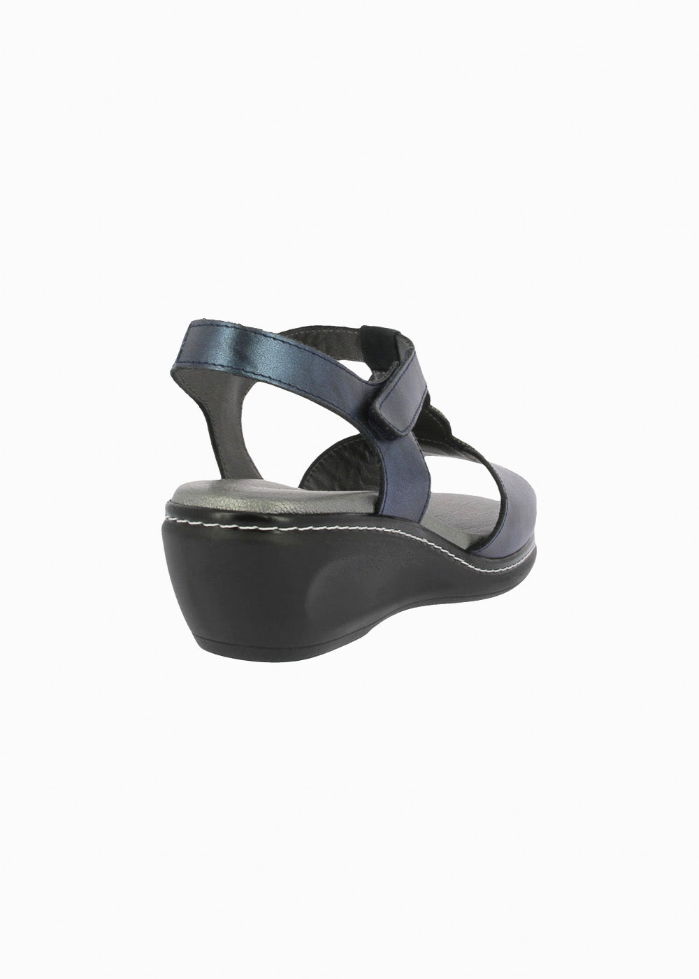 Sandalia cuña velcro 32180 Marino