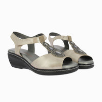 Sandalia cuña velcro 32180 Pico