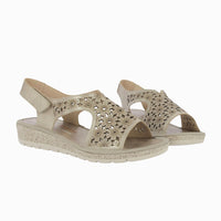 Sandalia cuña velcro 35334 Pico