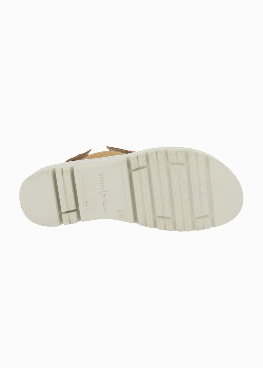 Sandalia cuña velcros 36152 Cuero