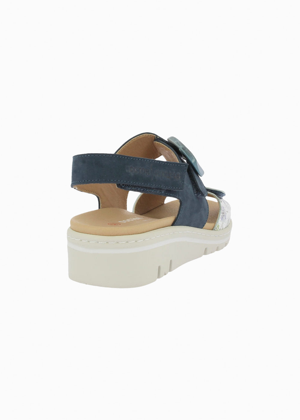 Sandalia cuña velcros 36152 Marino
