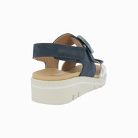 Sandalia cuña velcros 36152 Marino