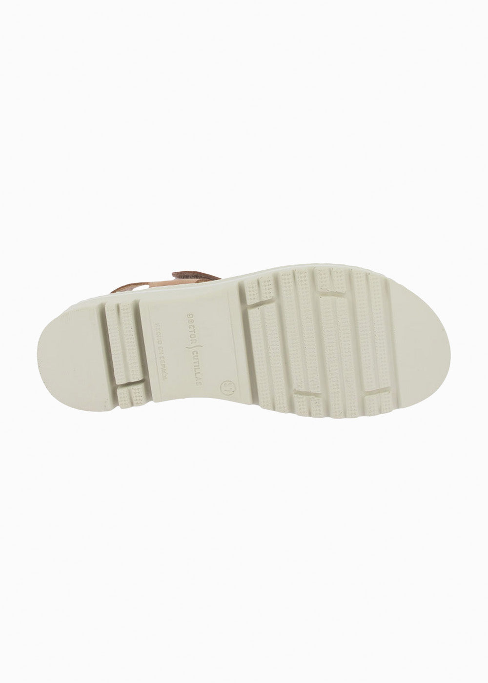Sandalia cuña velcros 36157 Salmon
