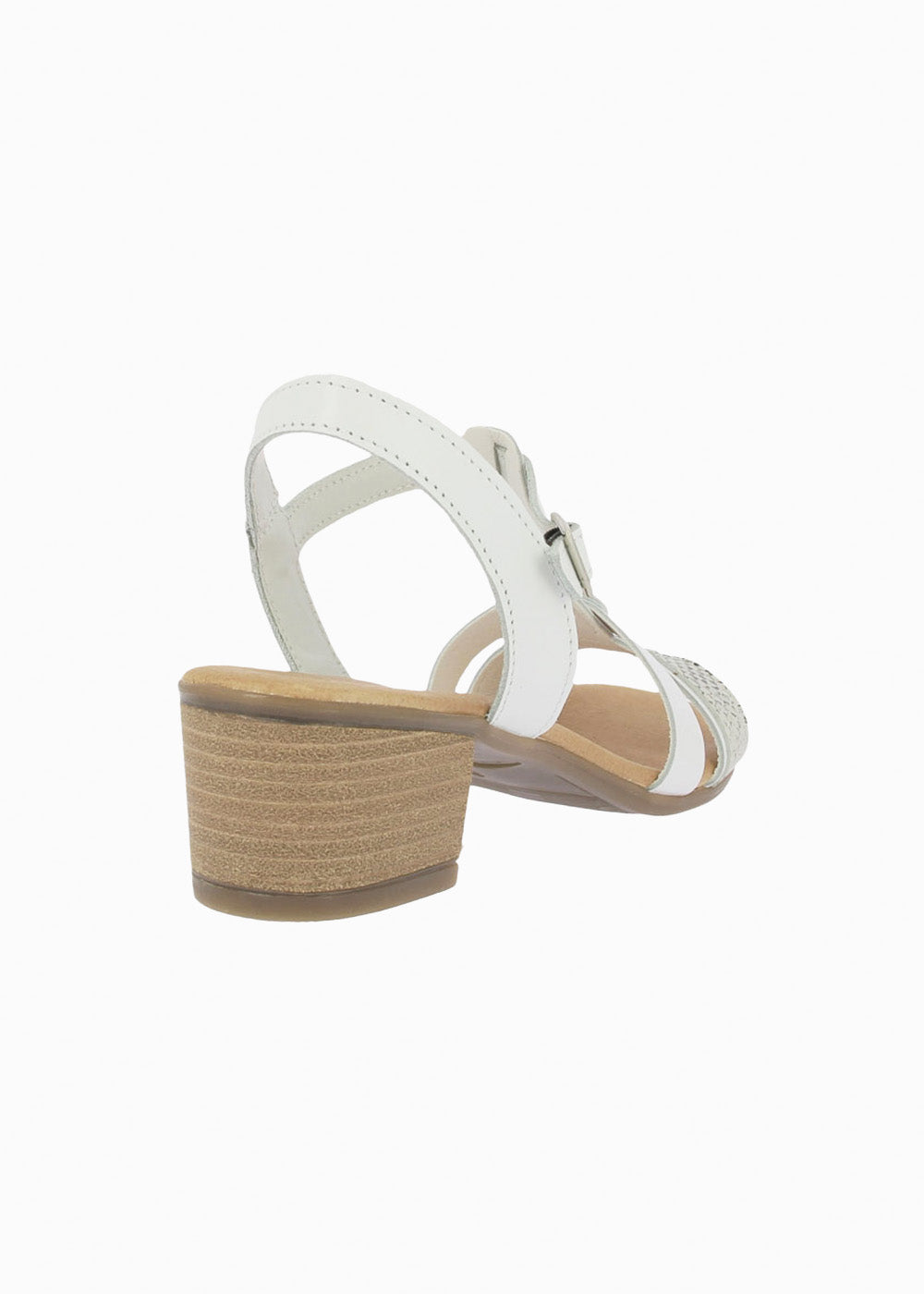 Sandalia tacón 37954 Blanco
