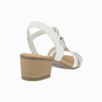 Sandalia tacón 37954 Blanco