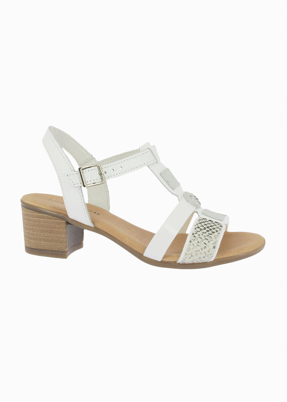 Sandalia tacón 37954 Blanco