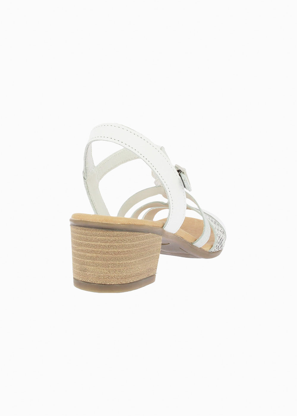 Sandalia tacón 37955 Blanco