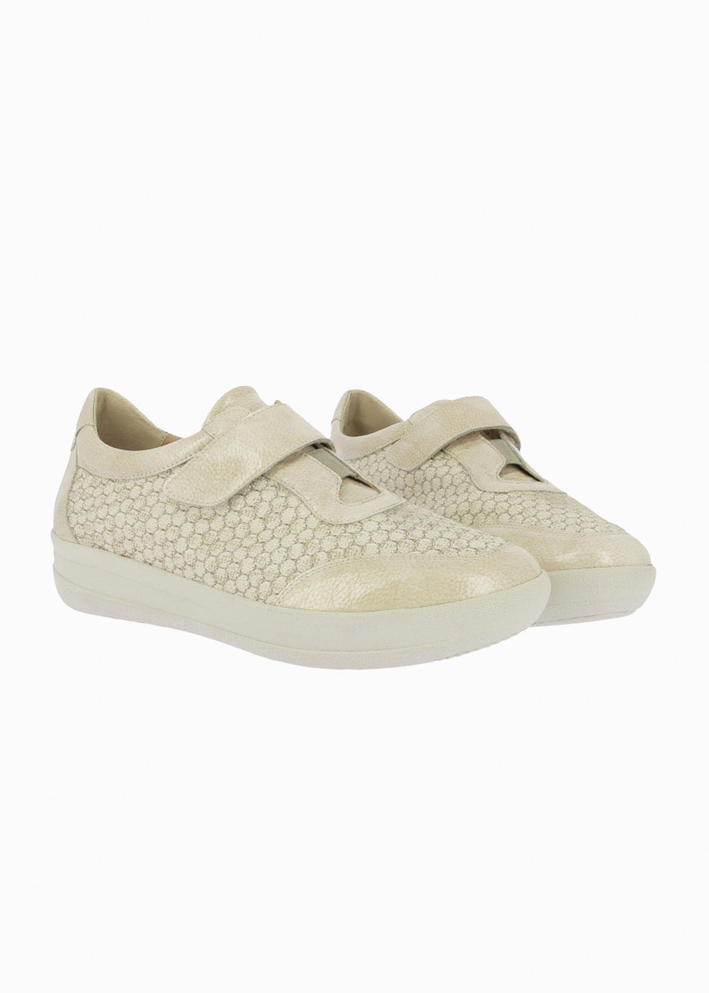 Zapato casual velcro 50319 Beig