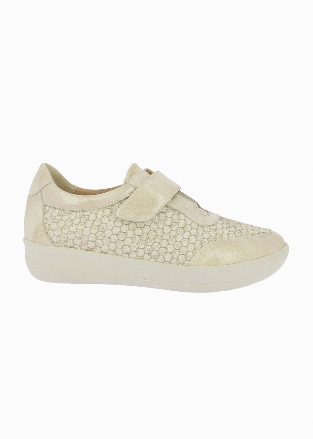 Zapato casual velcro 50319 Beig
